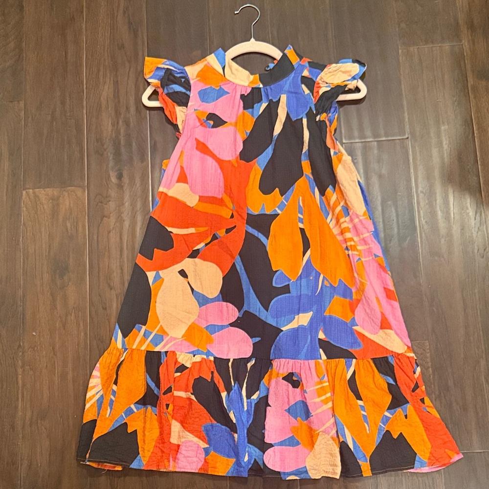Corey Lynn Calter Colorful Floral Dress xs